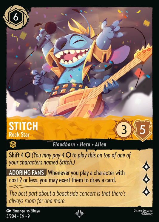 003/242 Stitch - Rock Star