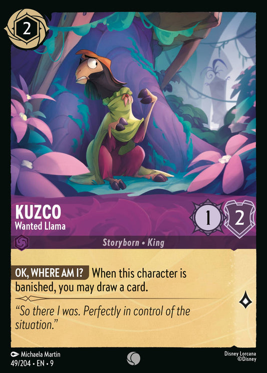 049/242 Kuzco - Wanted Llama