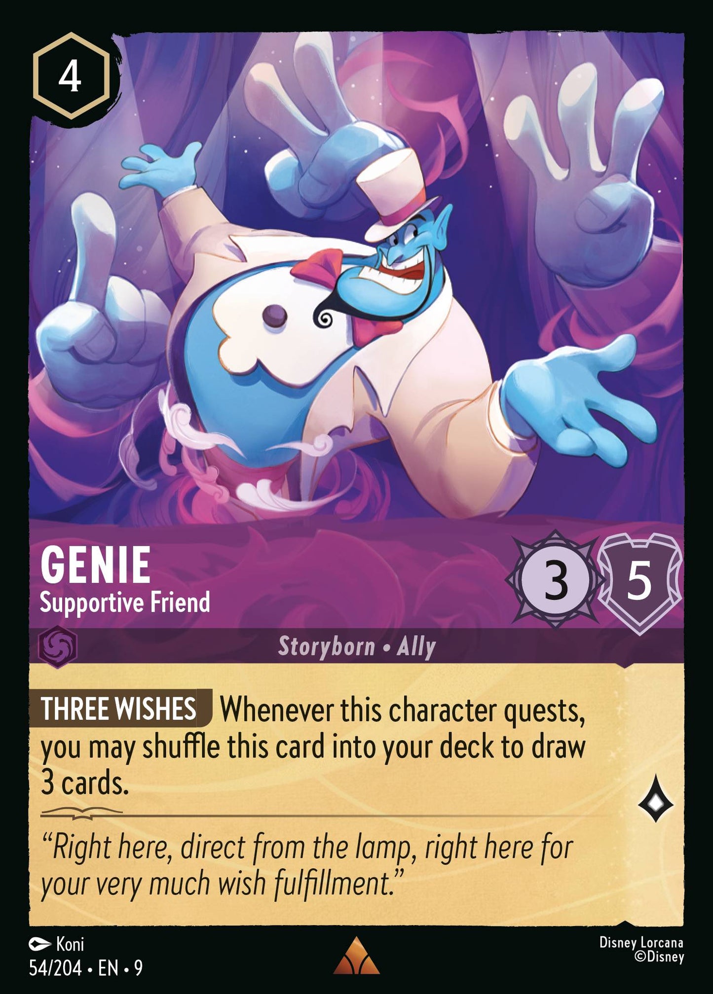 054/242 Genie - Supportive Friend