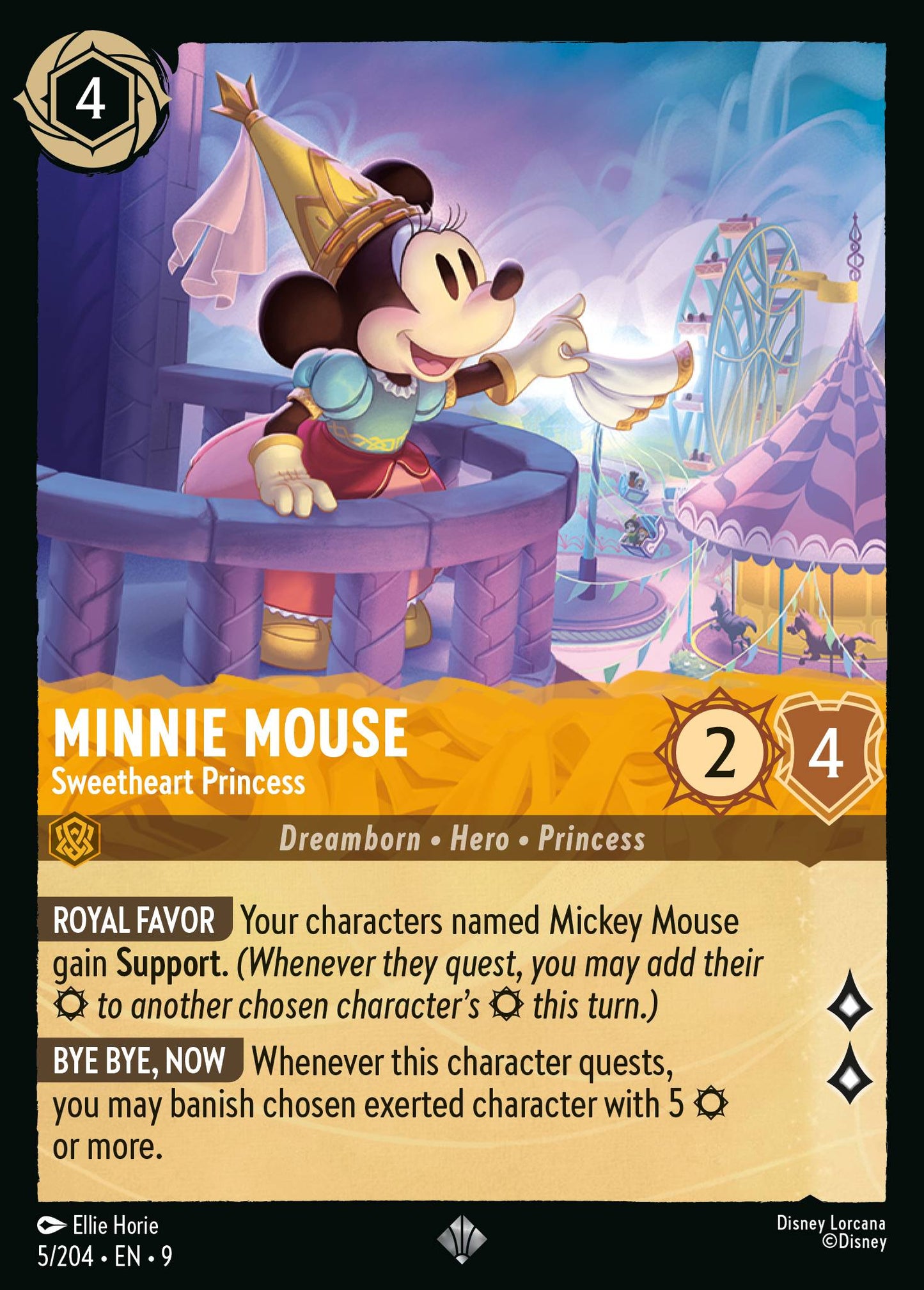 005/242 Minnie Mouse - Sweetheart Princess