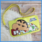 蠟筆小新系列 - 吊掛式萬用手機包（鬧鐘睡衣）