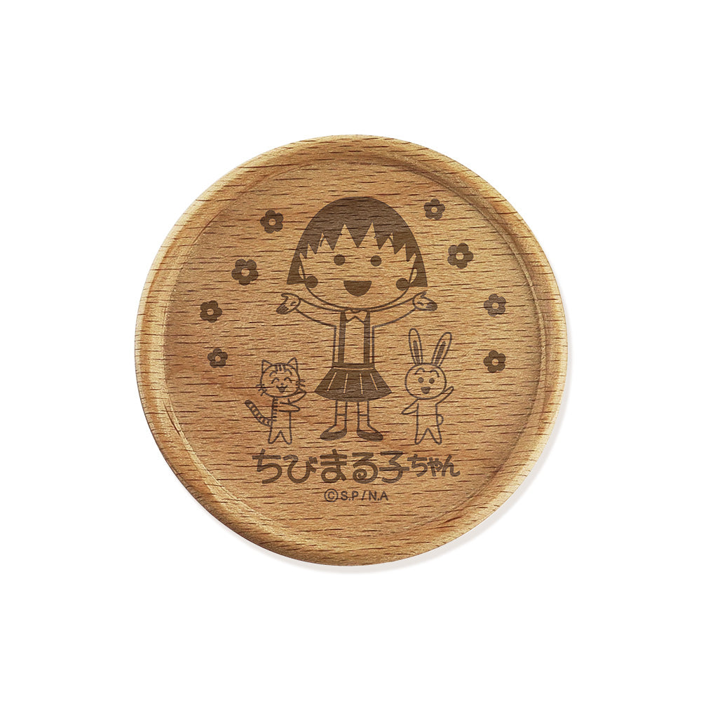 櫻桃小丸子 - 木杯墊