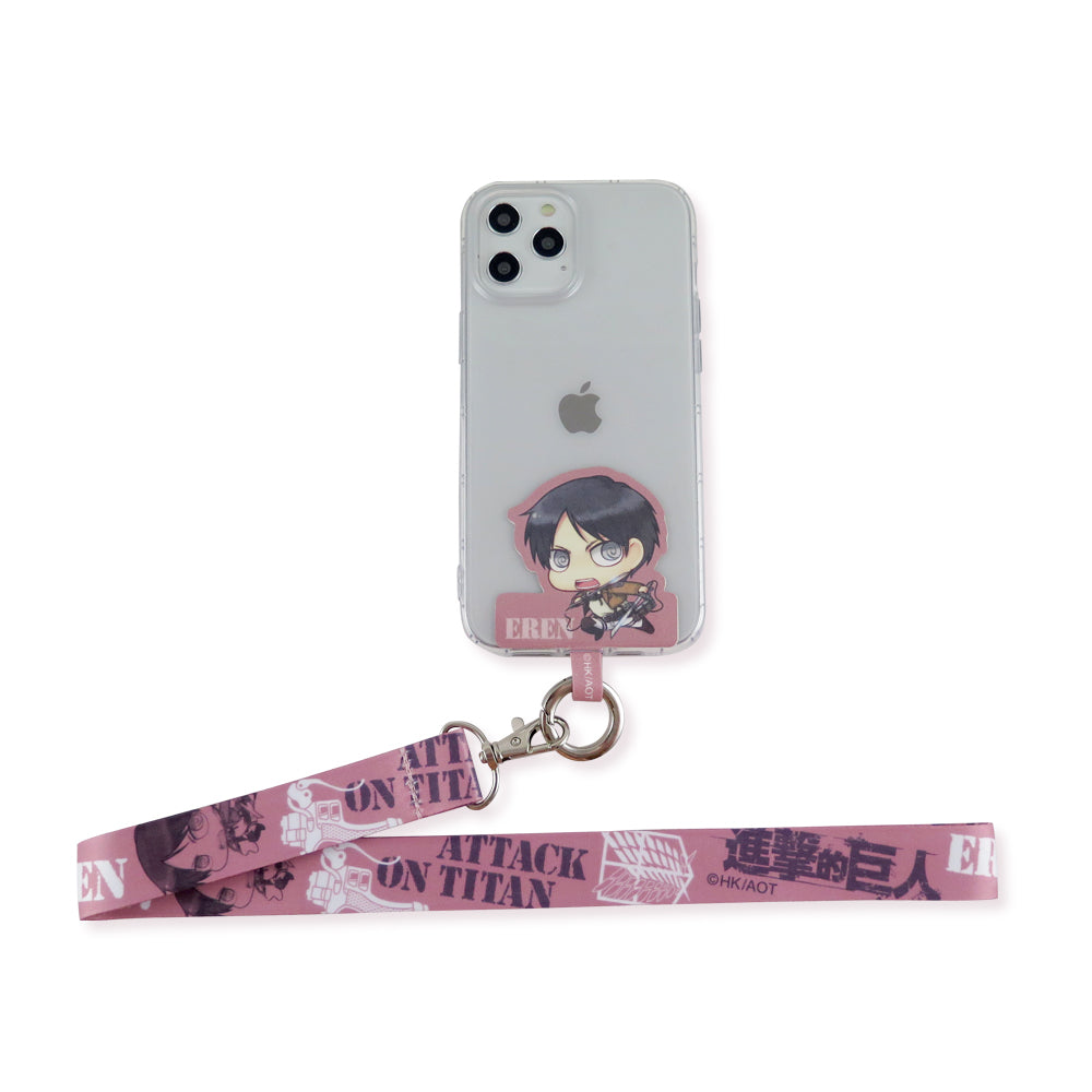 進擊的巨人 - 手機夾片長吊繩