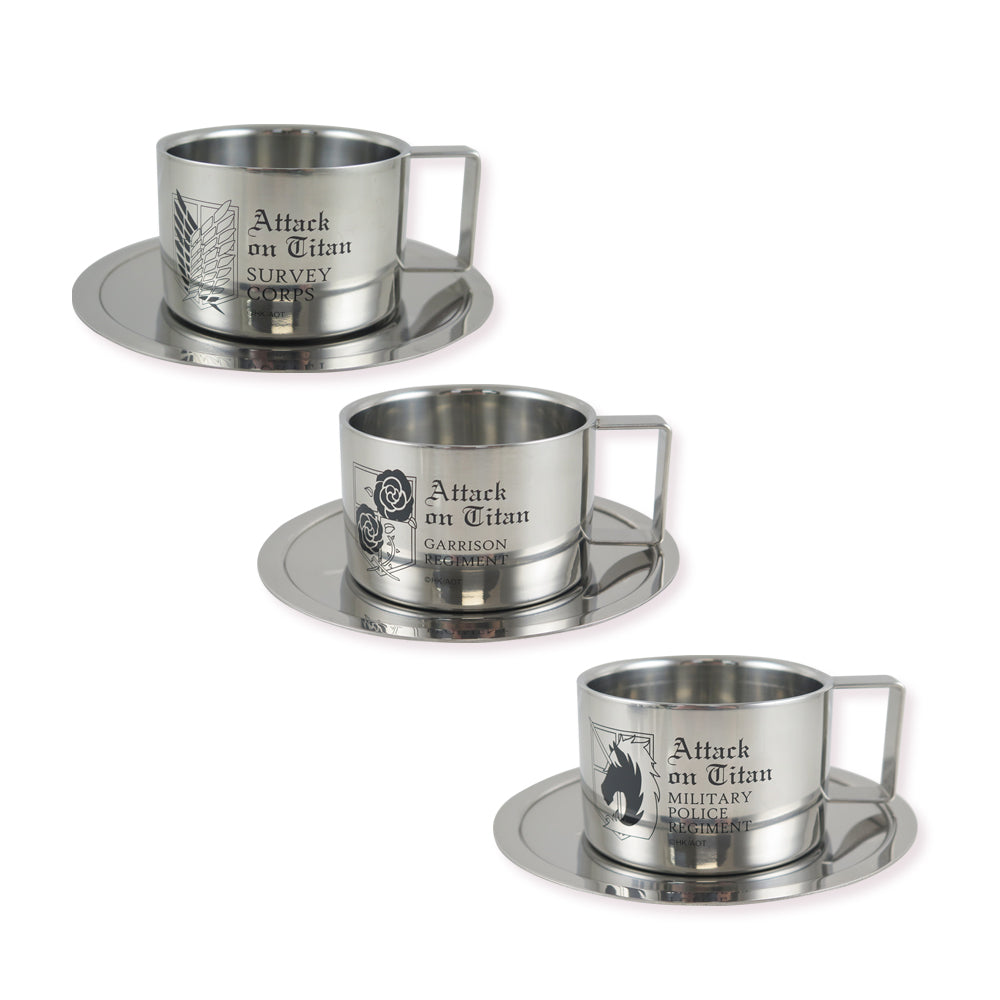 進擊的巨人 - 不銹鋼杯盤組