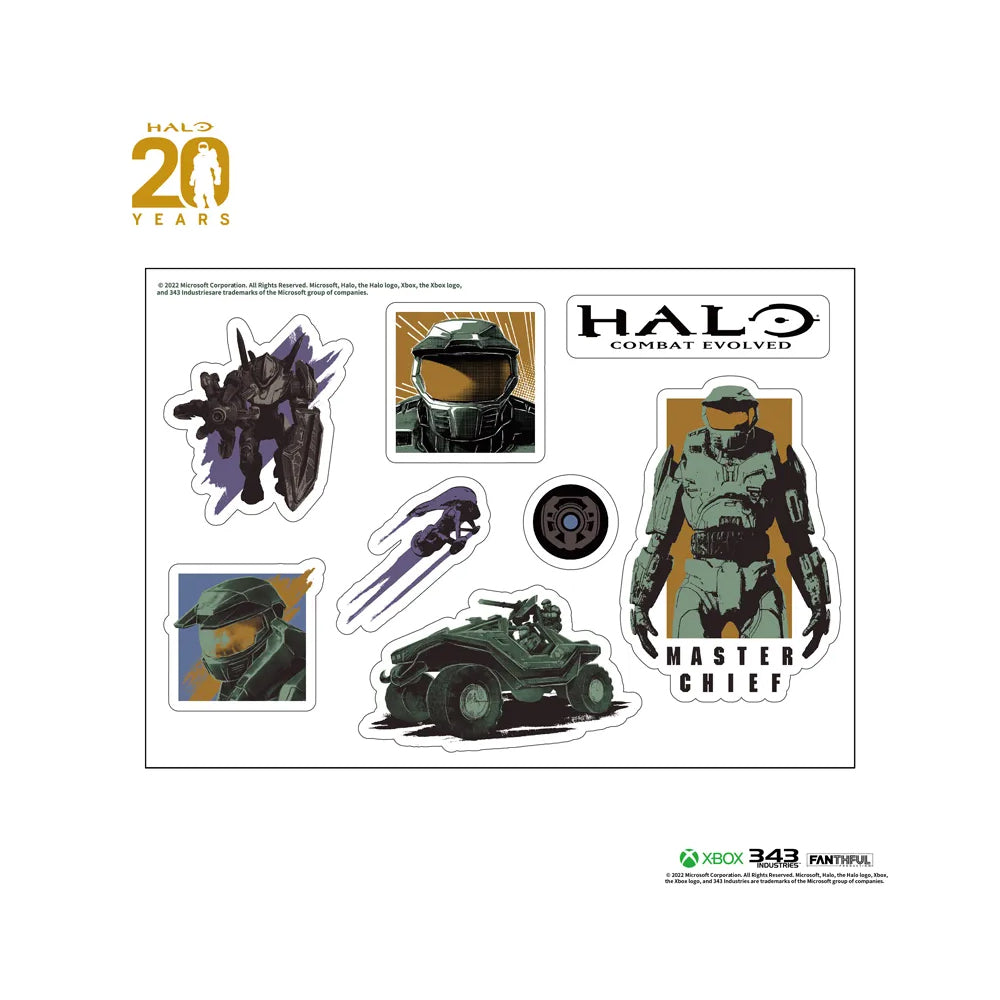 HALO 20周年 - 貼紙套裝