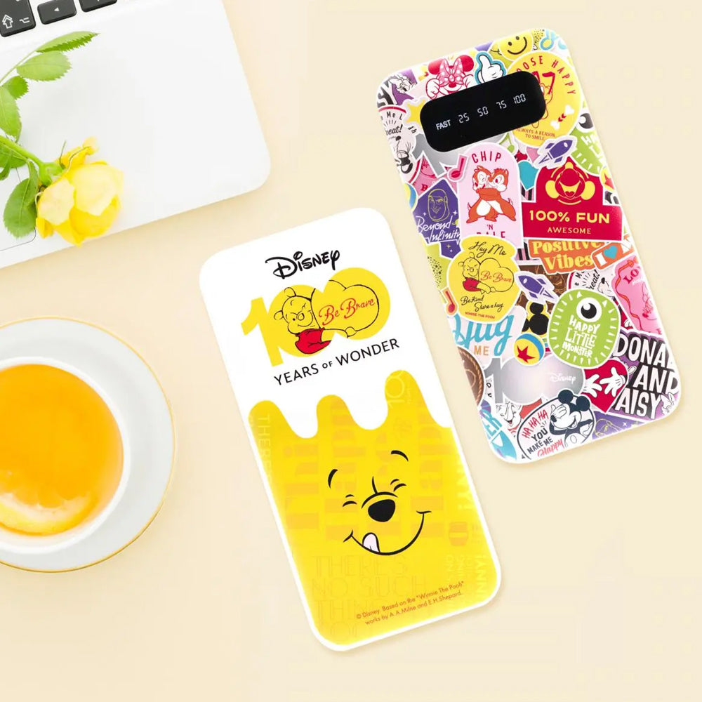 infothink - 迪士尼百年慶典系列 小熊維尼／史迪奇／三眼仔薄型行動電源