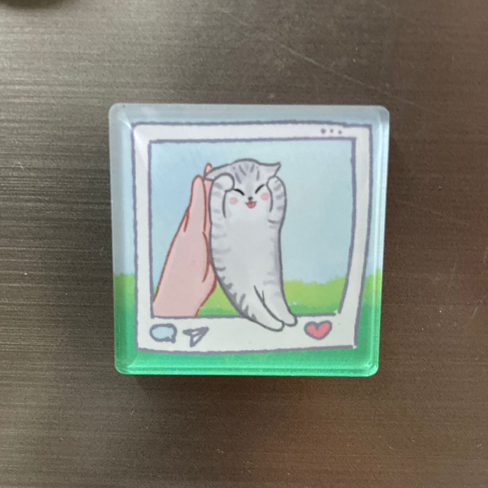 怕醜貓貓磁石貼