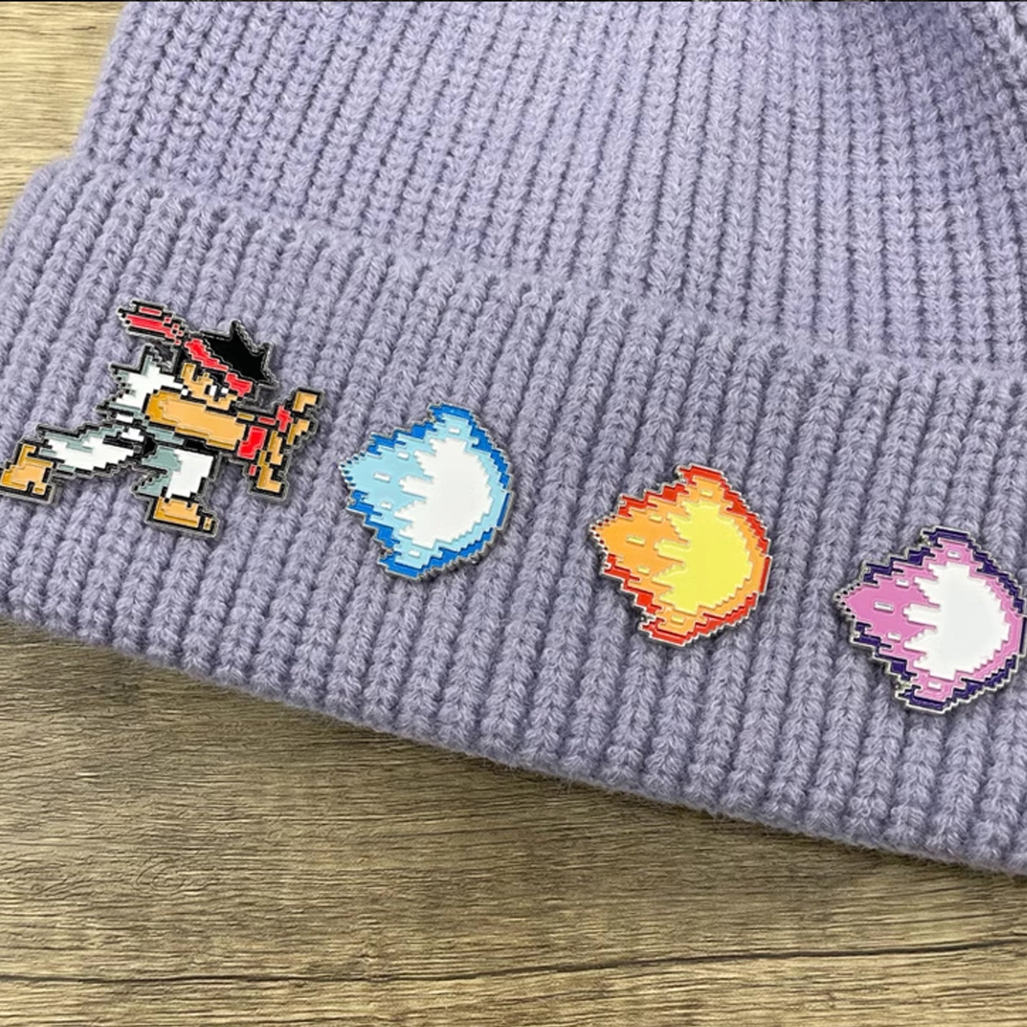 Street Fighter 6 - 隆／肯／豪鬼波動拳徽章