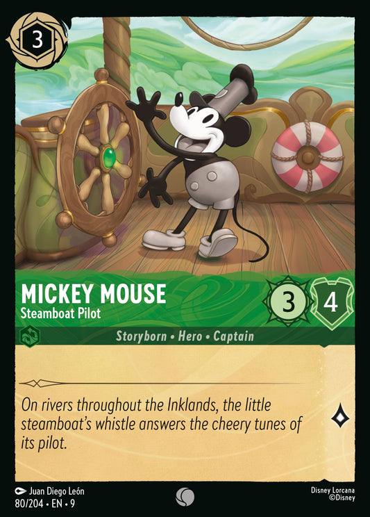 080/242 Mickey Mouse - Steamboat Pilot