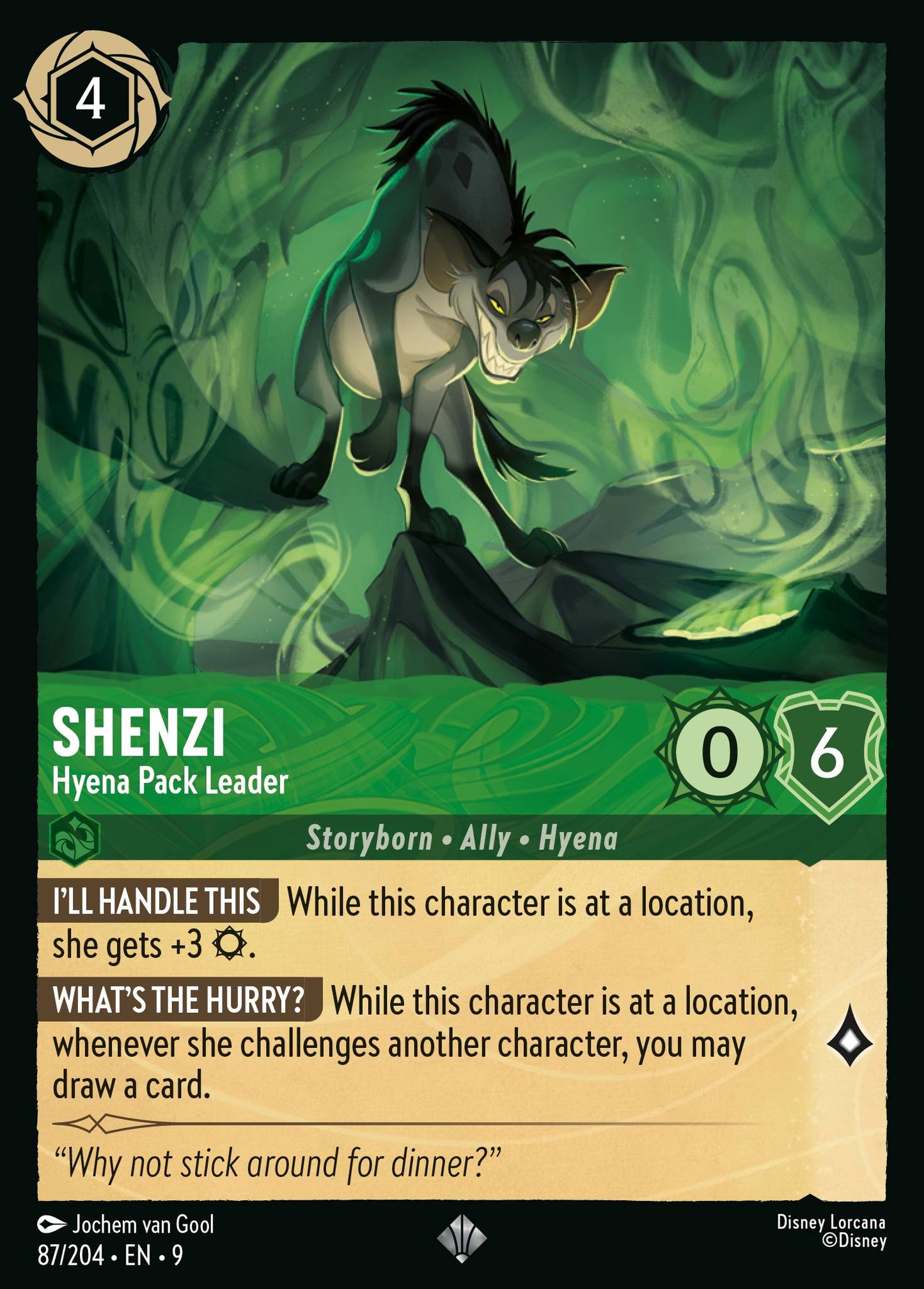087/242 Shenzi - Hyena Pack Leader