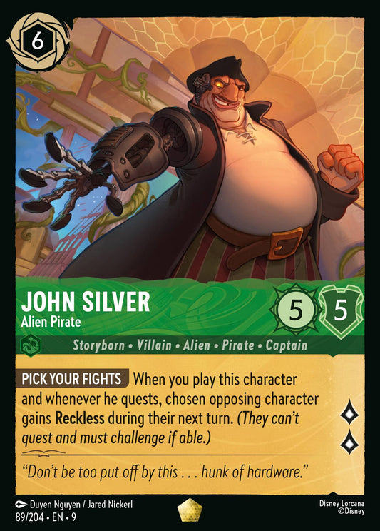 089/242 John Silver - Alien Pirate