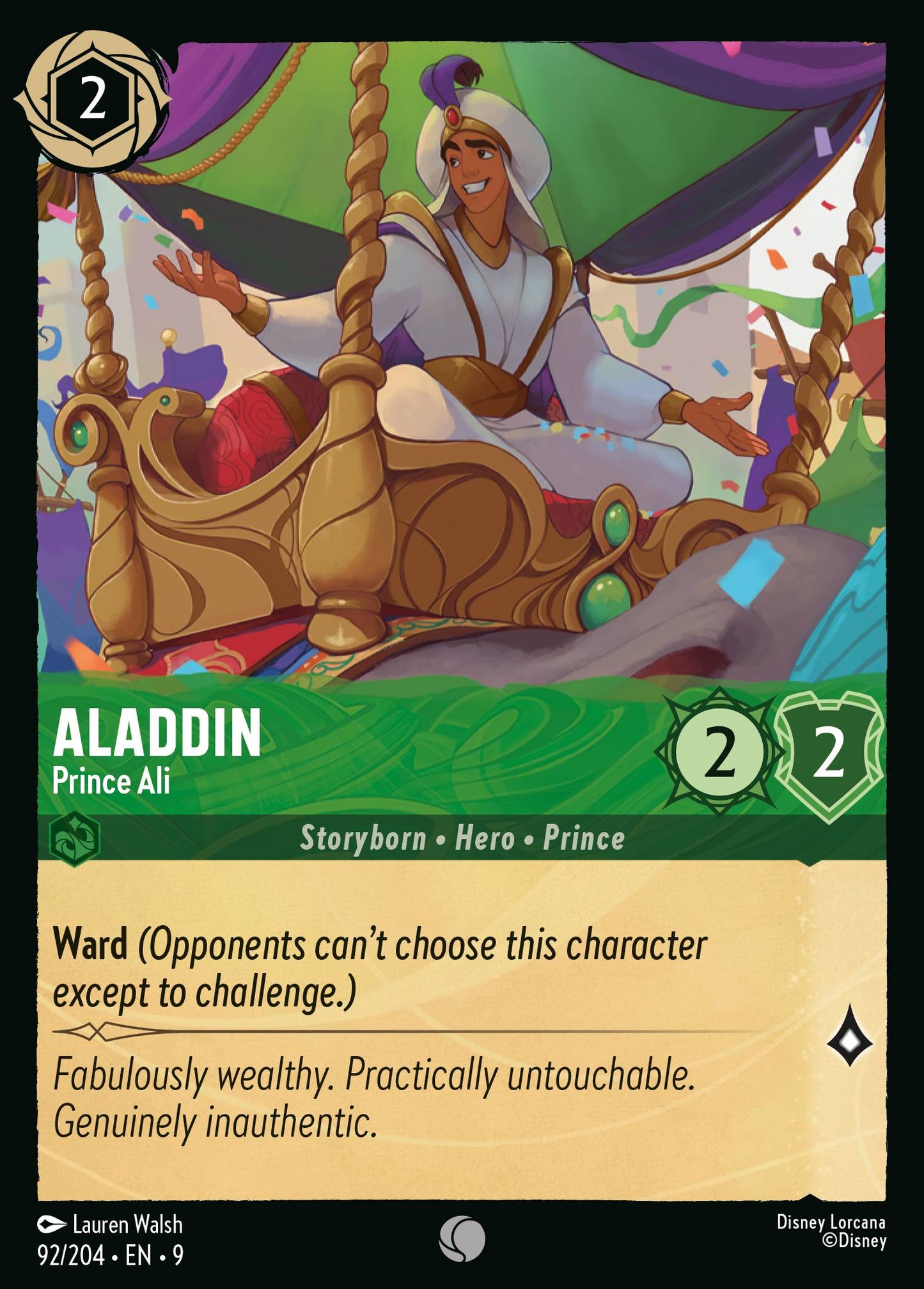 092/242 Aladdin - Prince Ali