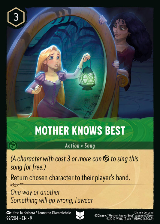 099/242 Mother Knows Best