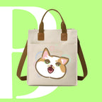 咆哮CAT迷因帆布袋