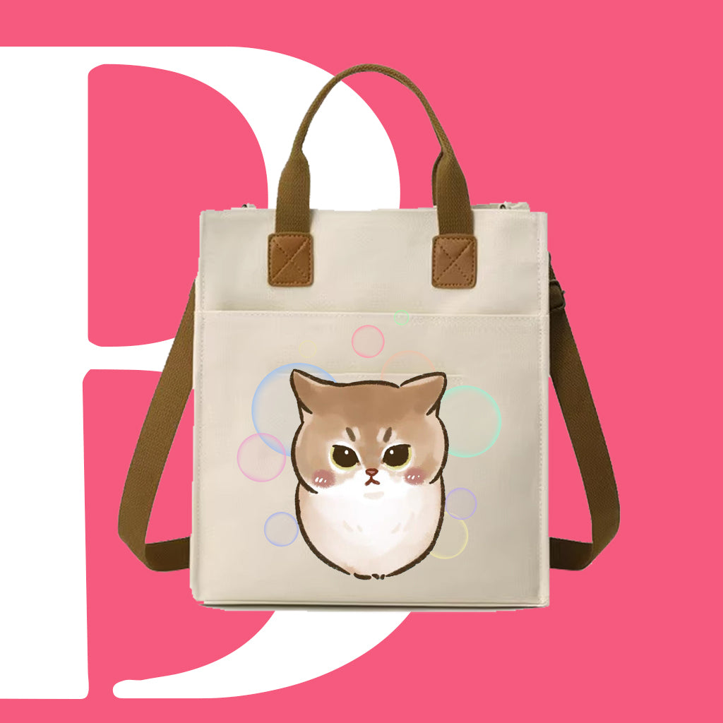 生氣CAT迷因帆布袋