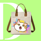 咆哮CAT迷因帆布袋