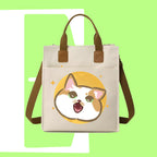 咆哮CAT迷因帆布袋