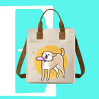 接飛盤DOG迷因帆布袋