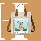 咆哮土撥鼠迷因帆布袋