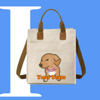 斜眼DOG迷因帆布袋