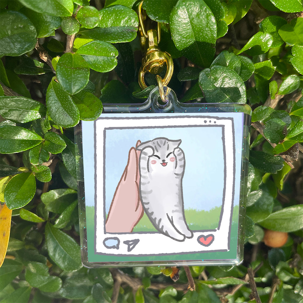 怕醜貓貓掛飾
