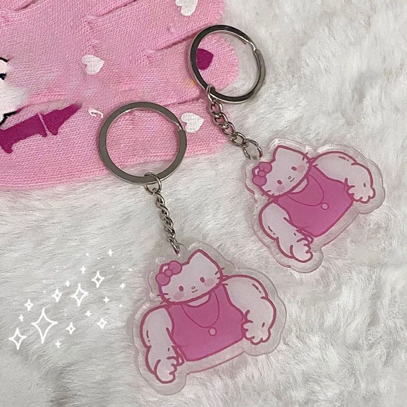 Sanrio飾物 - 肌肉版