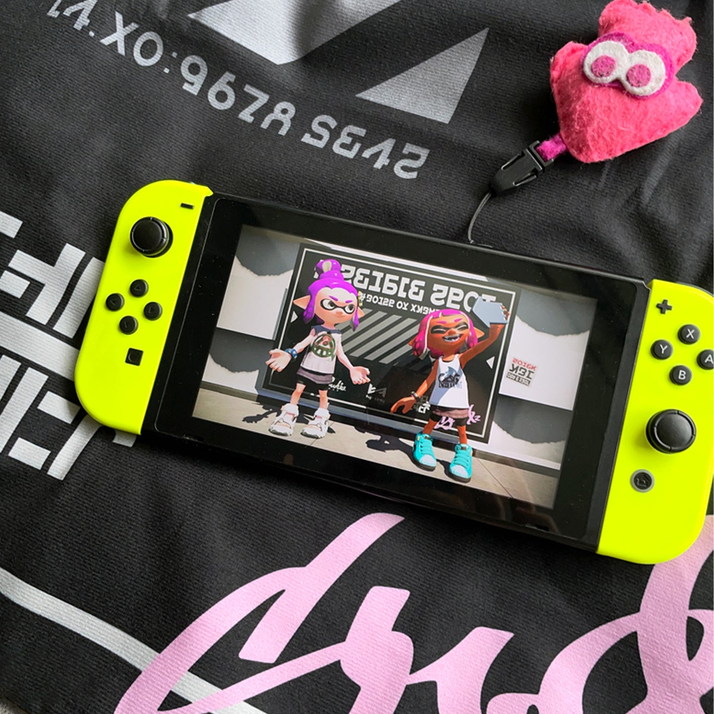 Splatoon 3 - 佈景板拍照布