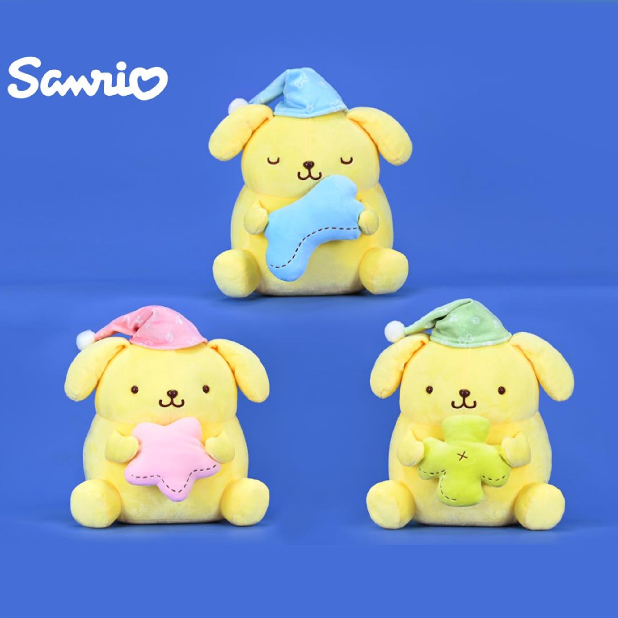 Sanrio - 睡眠布甸狗公仔