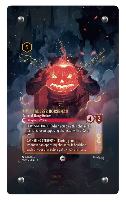 232/204 The Headless Horseman 展示卡磚