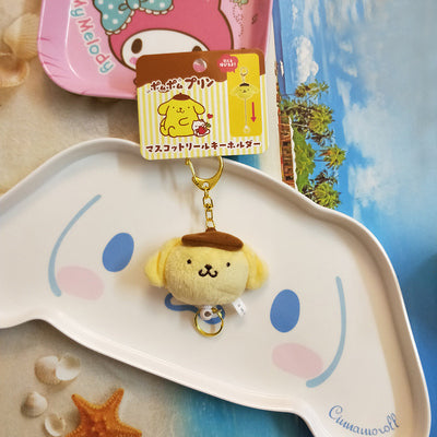 Sanrio - Hello Kitty／Cinnamoroll／布丁狗毛絨拉環掛飾