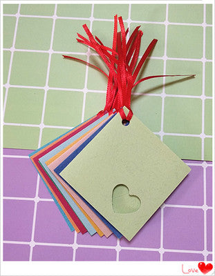 鏤空小圖案心意卡