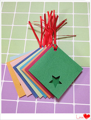 鏤空小圖案心意卡