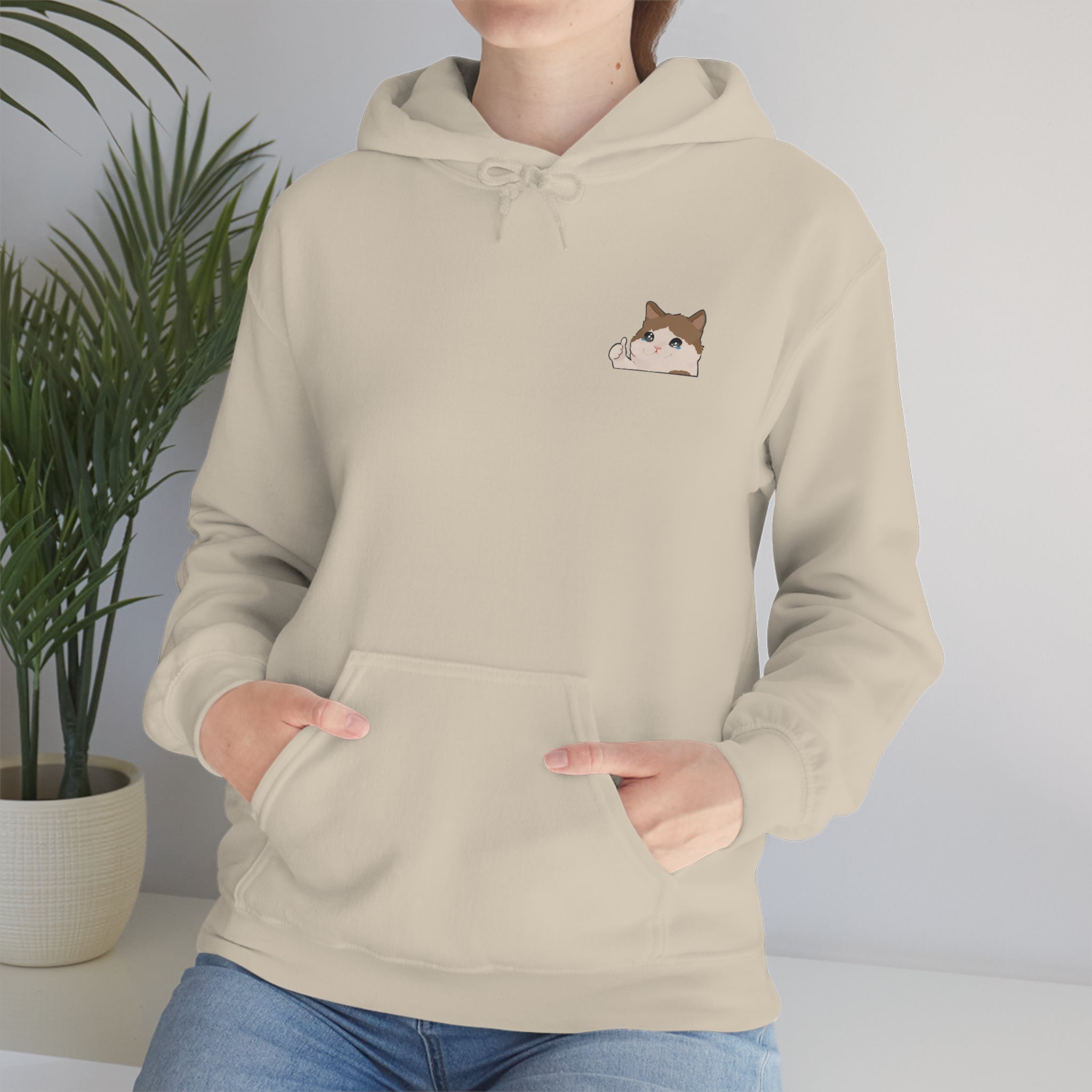 Crying Cat Hoodie