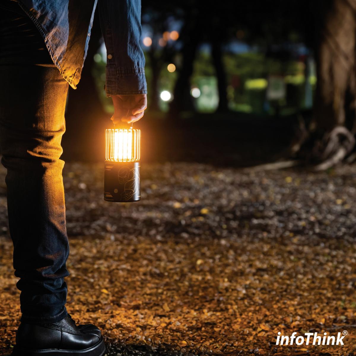infoThink x Marvel - Iron man 數位能源燈
