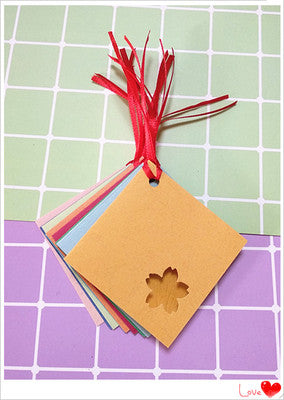 鏤空小圖案心意卡