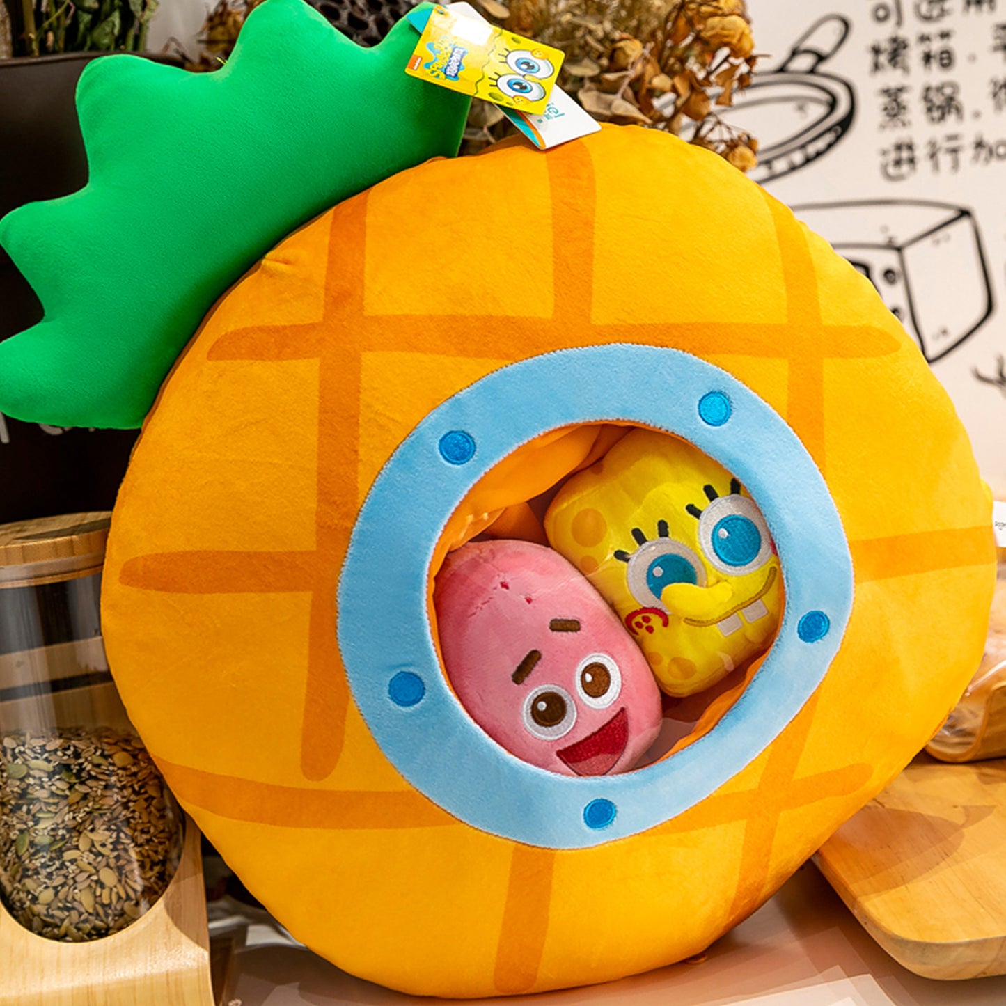 海綿寶寶ｘ派大星ｘ佢間屋公仔