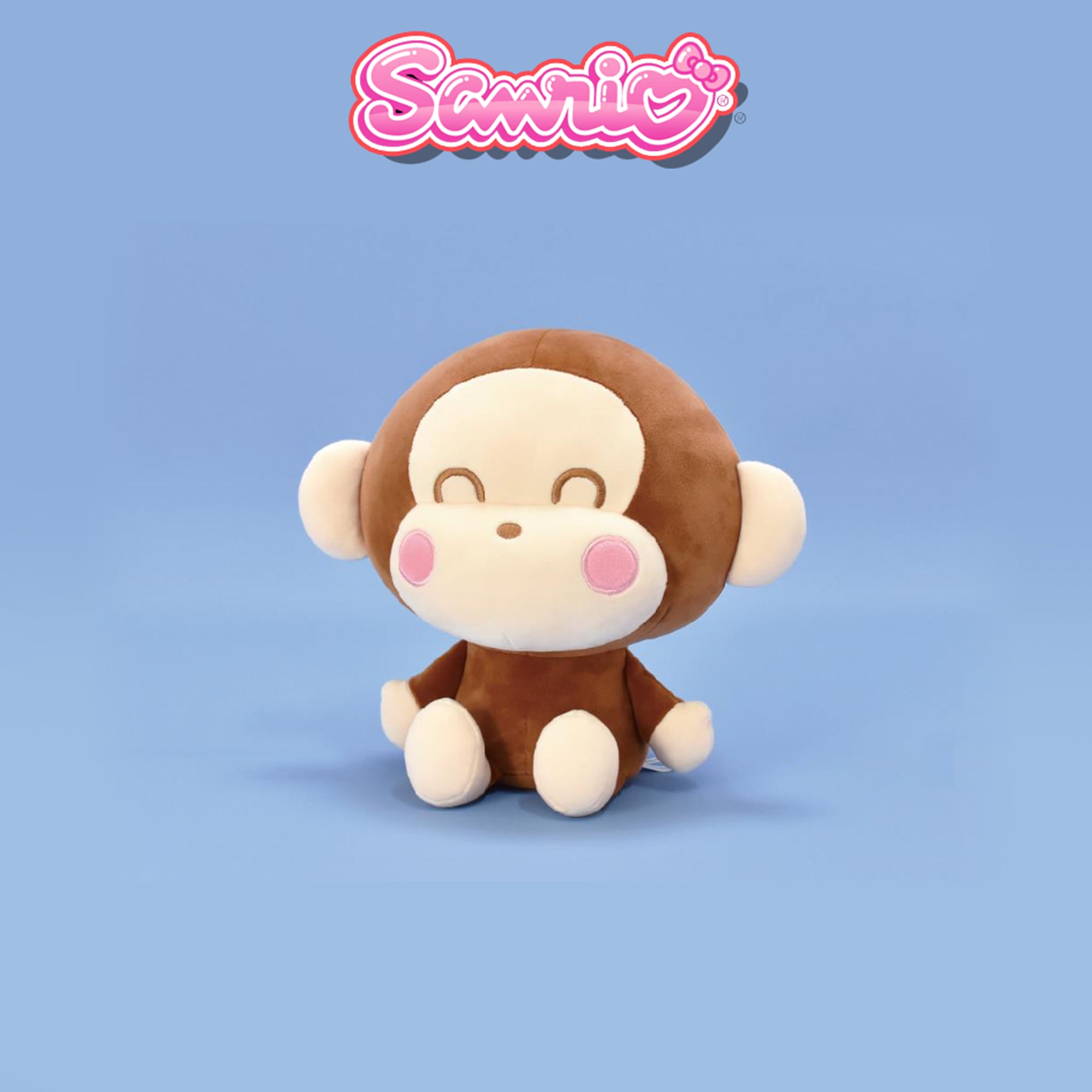 Sanrio - 淘氣猴坐姿公仔