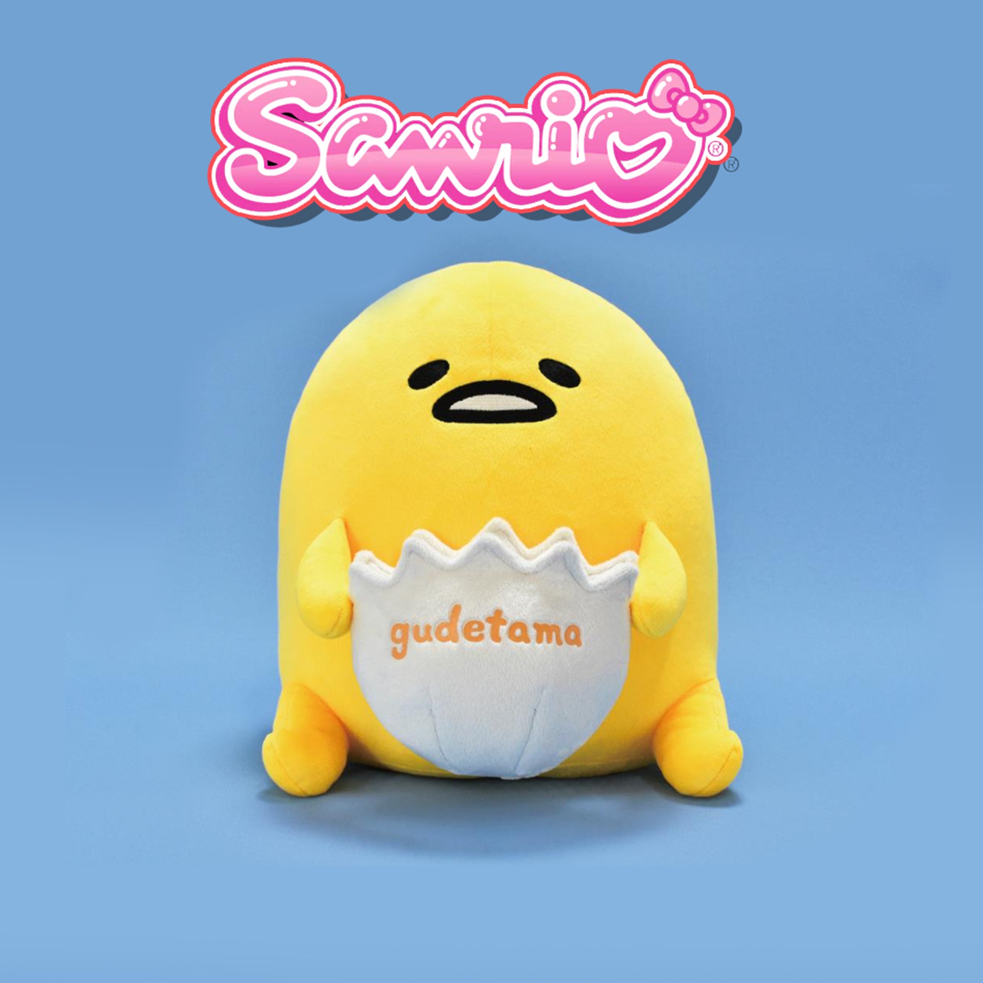 Sanrio - 蛋黃哥蛋殼坐姿公仔