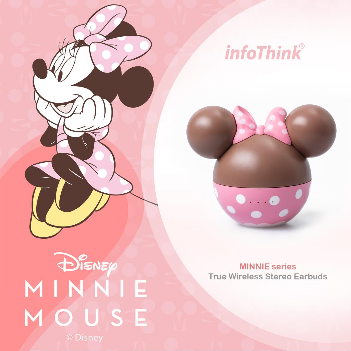 infoThink x Disney [限定] - 米妮無線藍牙耳機